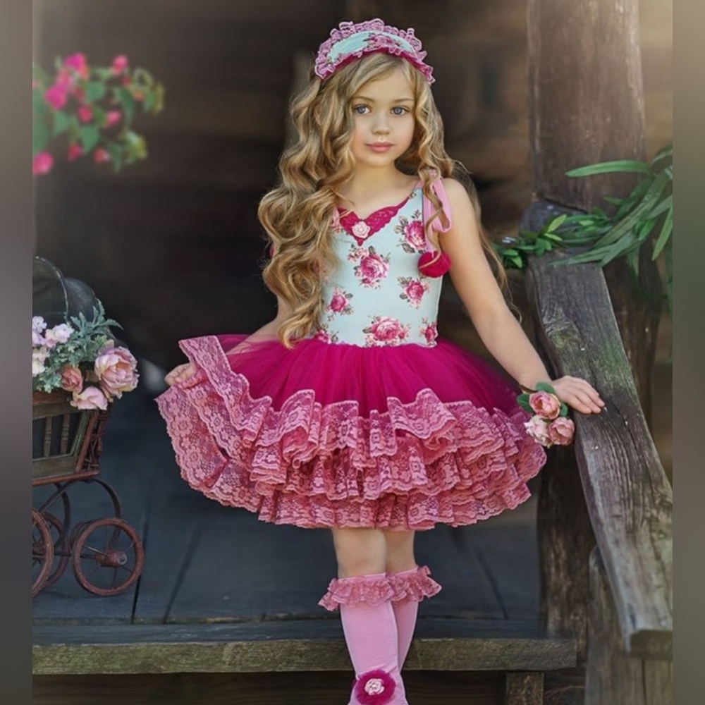 Dollcake Waiting on Wild Flowers Tutu
